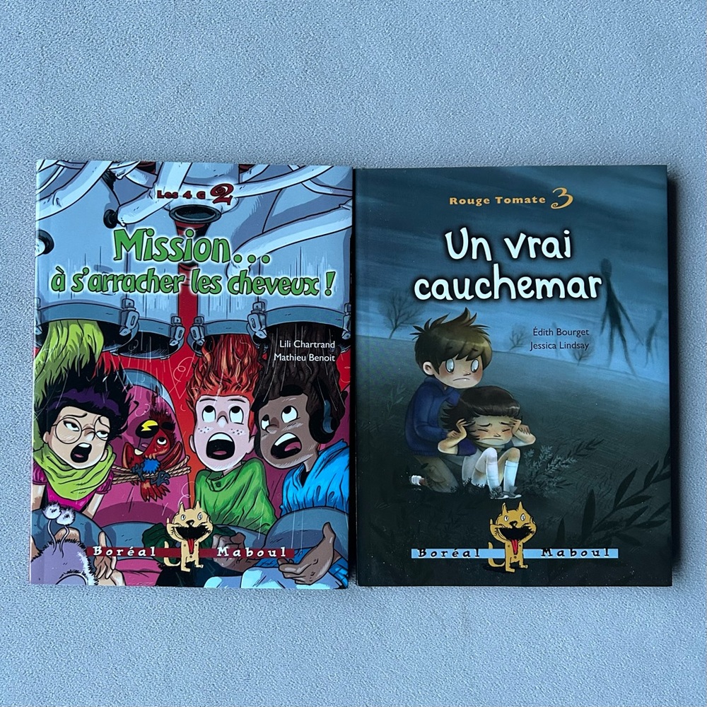 FRENCH ~ Set of 2 ~ Readers ~ Learn to Read
